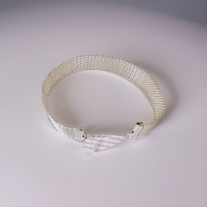 Beautiful, silver choker